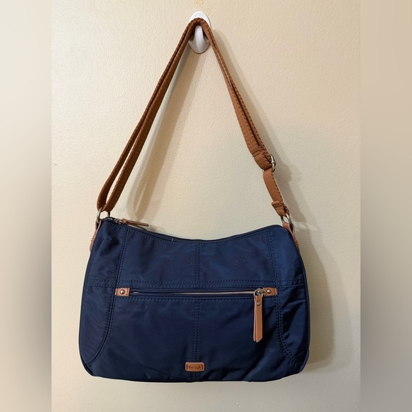 The Sak Handbags - The Sak Navy and Tan Shoulder Bag